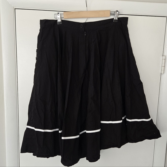 Hell Bunny Miss Muffet Spider Skirt Size 2XL - Picture 3 of 6